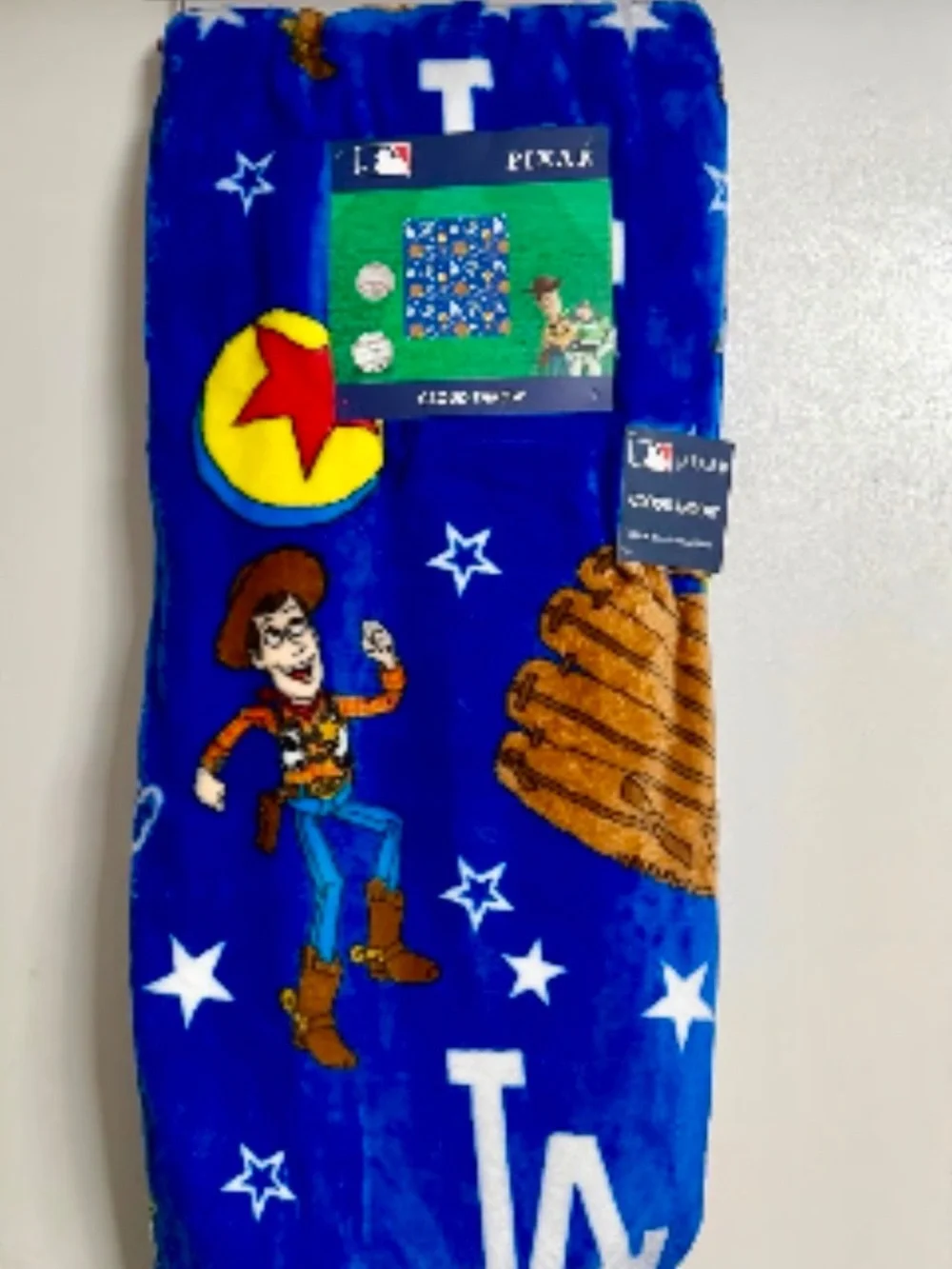 Toy Story Dodgers Blanket
